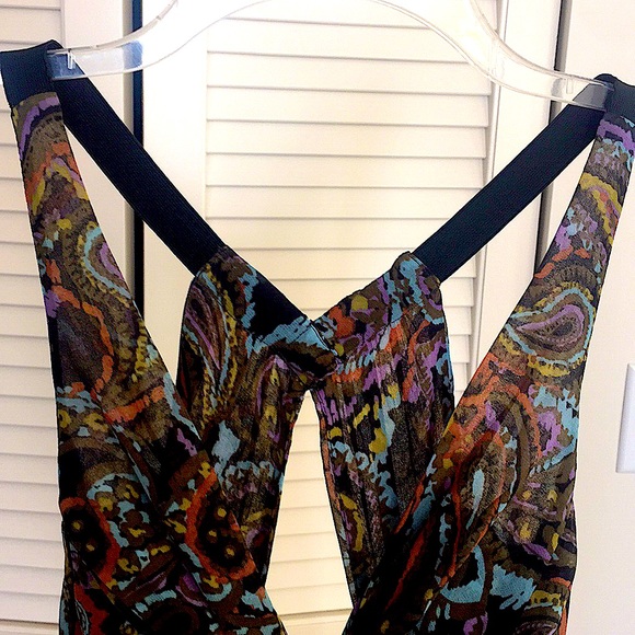 🌹Pretty, Never Worn, MODA International, Lined, Maxi Chiffon Dress, size 14 - Picture 7 of 9